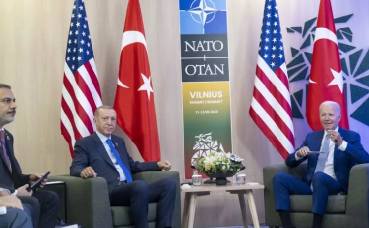 Белый дом обнародовал подробности встречи Байдена и Эрдогана