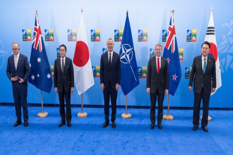Stoltenberg meets with NATO partners