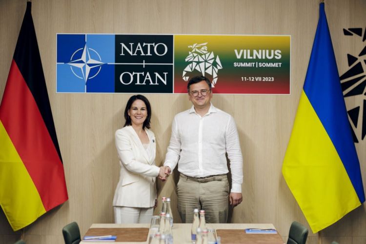 German and Ukrainian Foreign Ministers met in Vilnius