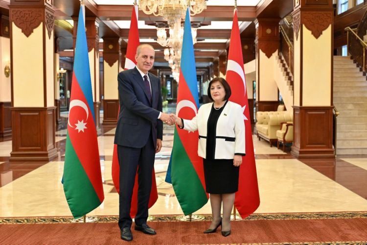 Speaker of Azerbaijan's Milli Majlis meets with Chairman of Grand National Assembly of Türkiye