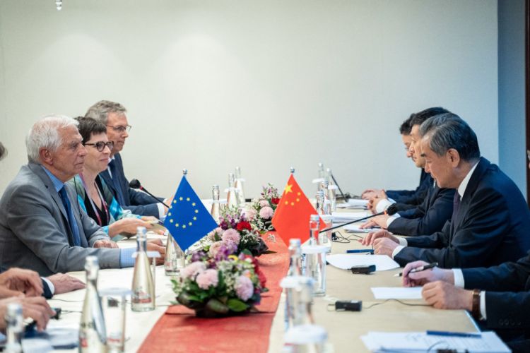 Borrell discussed EU-China relations with Wang Yi