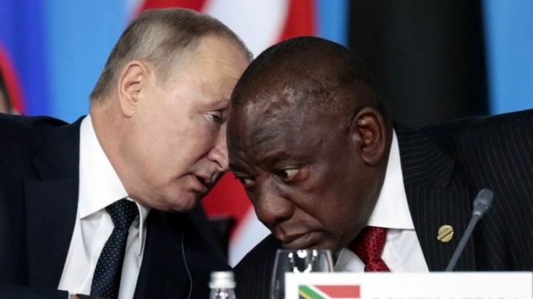 Putin talks grain deal with South African president