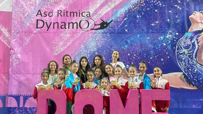 Azərbaycan gimnastları Romada qızıl medal qazandılar