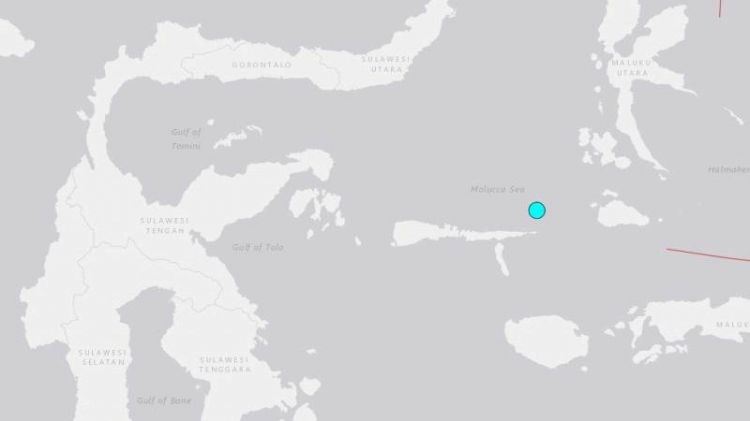5.6-magnitude earthquake shakes Indonesia USGS