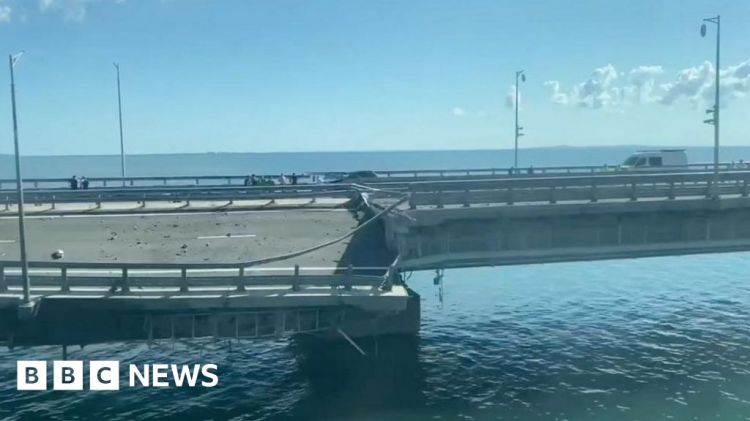 Russia says Crimean bridge partially open to cars again