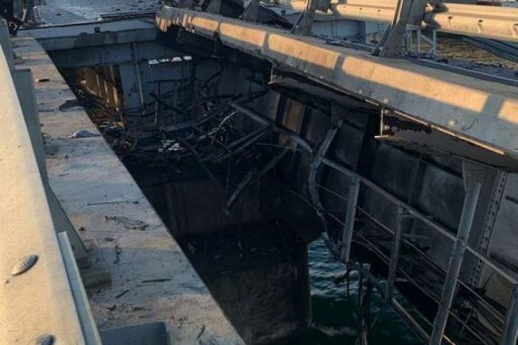 Russia attacked on facilities preparing terrorist attack on Crimean bridge - MoD