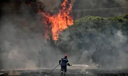 EU sent aid to Greece to battle wildfires