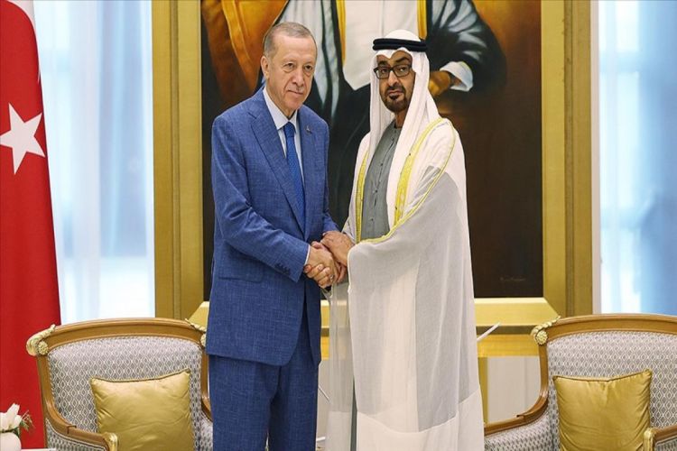 Turkish, Emirati presidents meet in Abu Dhabi for talks