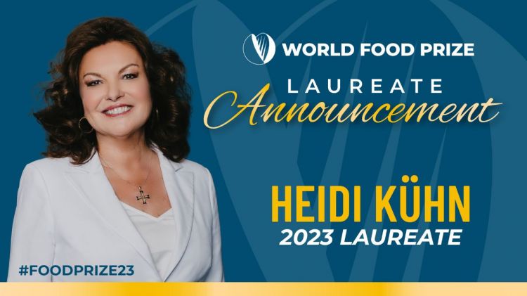 2023 World Food Prize Laureate Heidi Kühn talks on LIVE about landmine problems in Azerbaijan