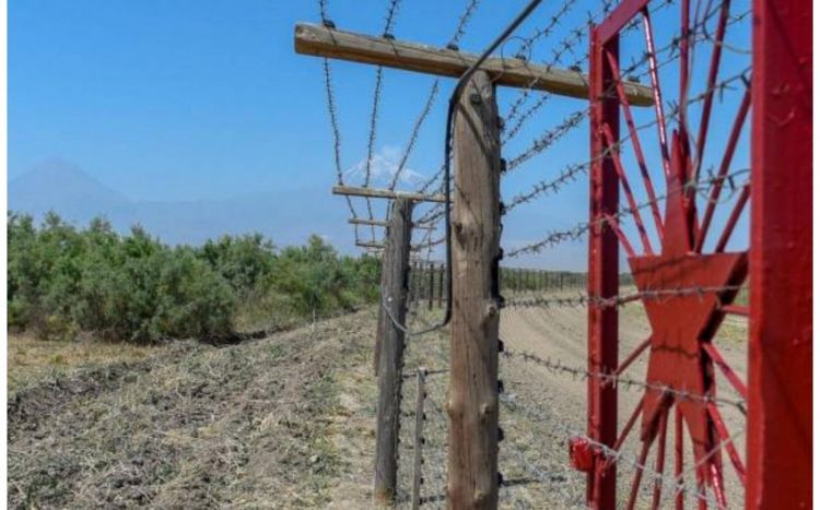 Армения ведет активные строительные работы на КПП у границы с Турцией