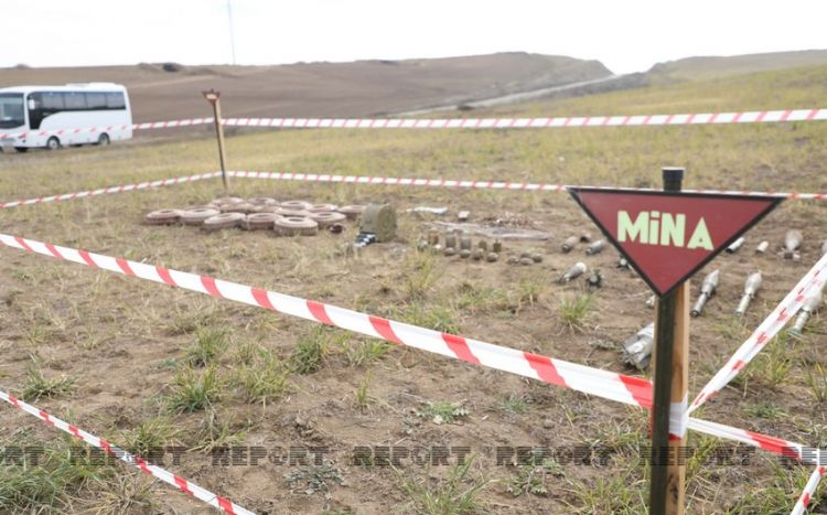 Another 43 mines found in liberated territories of Azerbaijan