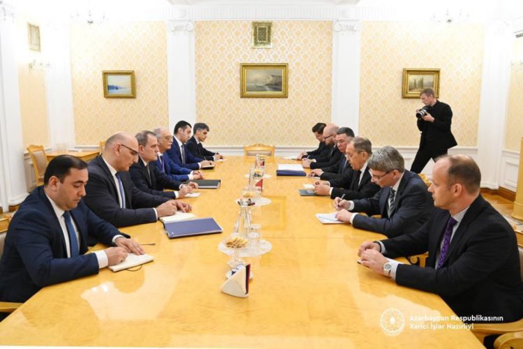 Azerbaijani and Russian Top Diplomats held bilateral meeting