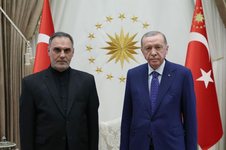 Erdogan accepts the credentials of Iran's new ambassador