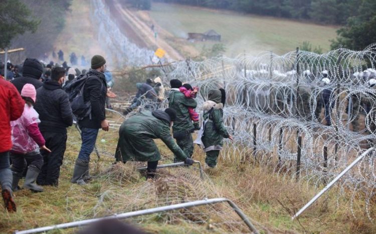 Незаконно пересечь границу Польши из Беларуси за день попытались почти 300 человек