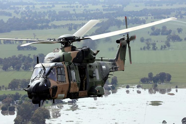 Four missing in Australia military helicopter crash