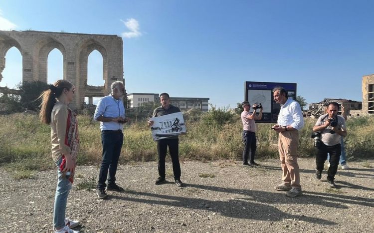 Group of American journalists and media experts visit Azerbaijan’s Aghdam
