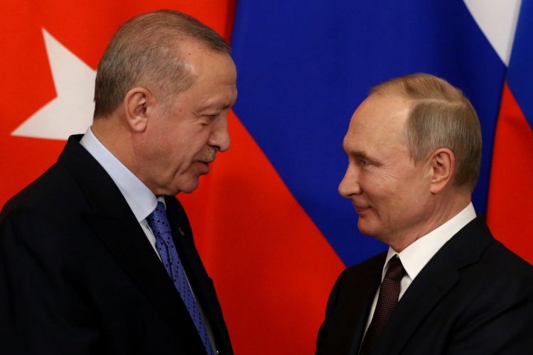 Russia's Putin holds telephone conversation with Turkish President Erdogan