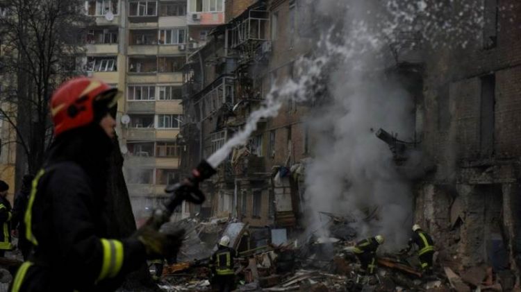 Blasts reported in Kiev region