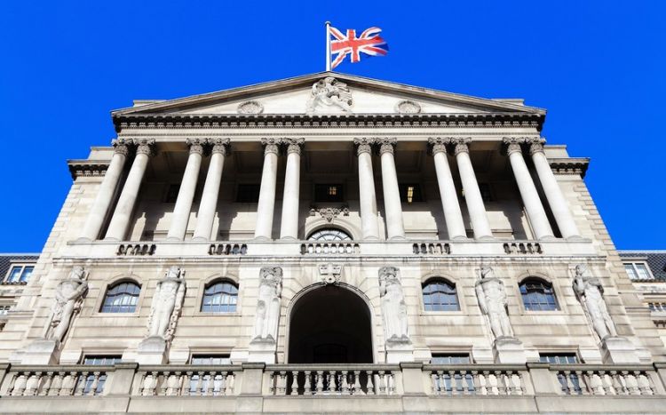 Банк Англии повысил ставку на 25 базисных пунктов