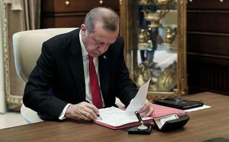 Эрдоган утвердил соглашение, подписанное между Азербайджаном и Турцией