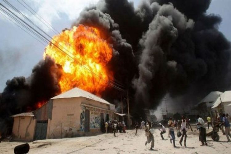 10 killed in bombing in central Somalia