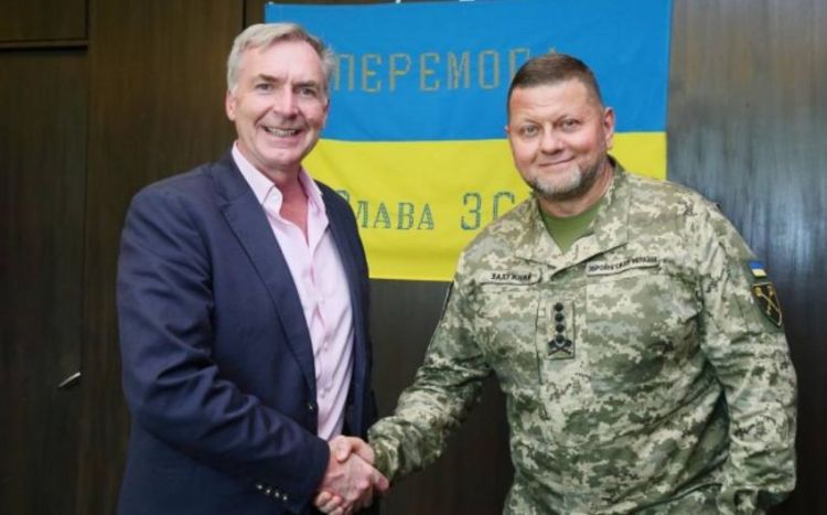 Глава Штаба обороны Британии встретился в Киеве с Главнокомандующим ВСУ