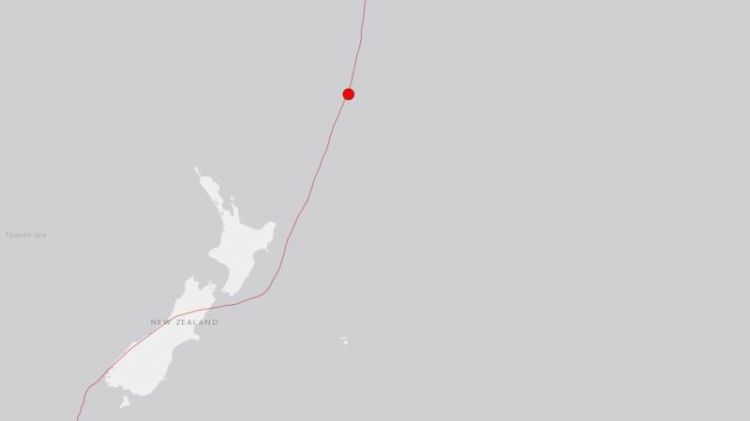 4.9-magnitude quake shakes Kermadec Islands