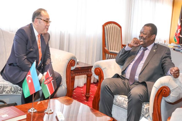 Azerbaijani ambassador meets with Kenya’s Prime Minister