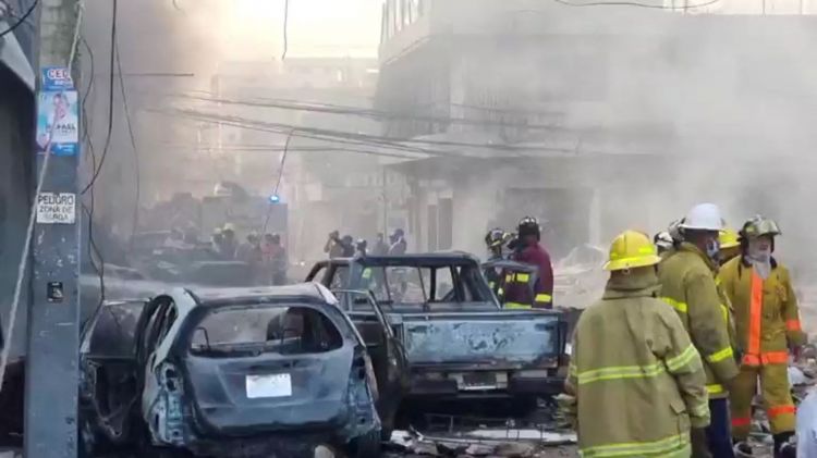 At least 12 dead after huge explosion in Dominican Republic