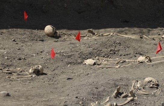 Azerbaijan finds another mass grave in Shusha