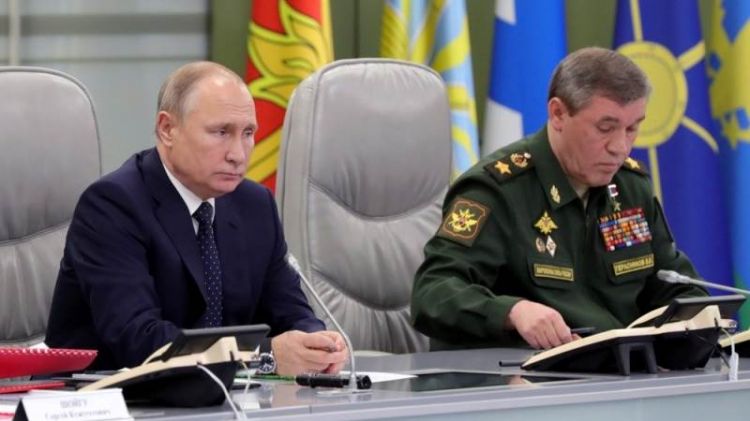 Putin meets with military leaders in Rostov