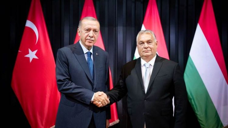 Erdogan, Orban hold bilateral talks