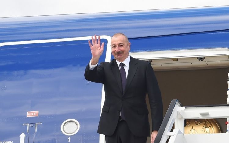 Ilham Aliyev concludes his working visit to Hungary