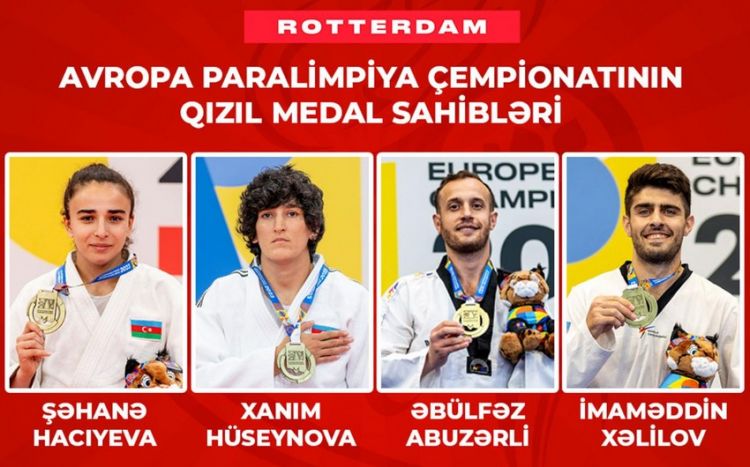 Azerbaijani para athletes claim 13 medals at European Championship