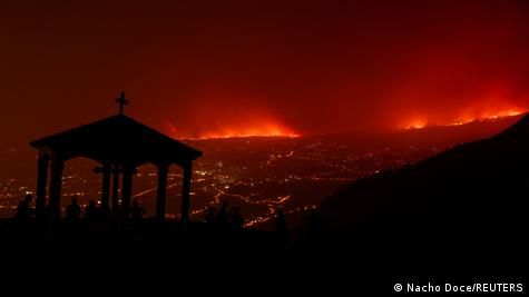 Villages evacuated in Greece as wildfires rage