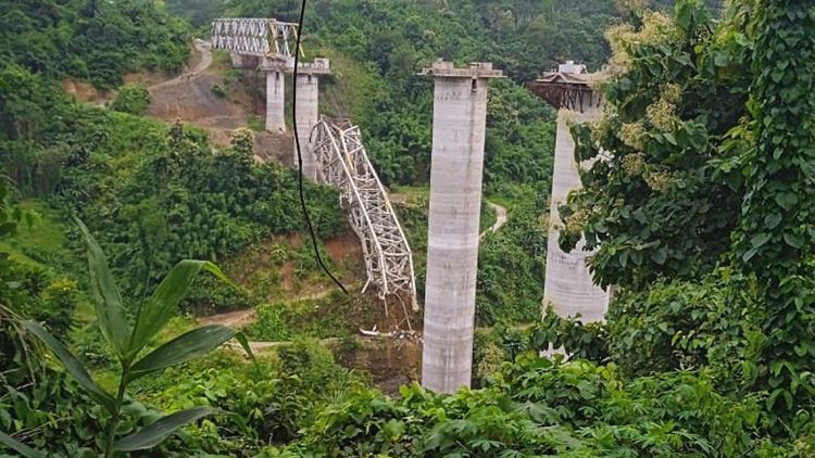 At least 17 killed as under construction bridge collapses in northeast India