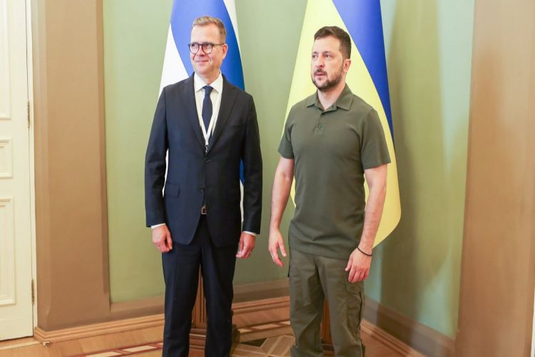 Finland's Prime Minister visits Kyiv