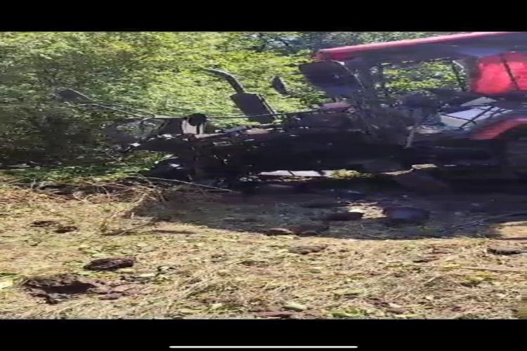 Tractor hits anti-tank mine in Azerbaijan’s Khojaly