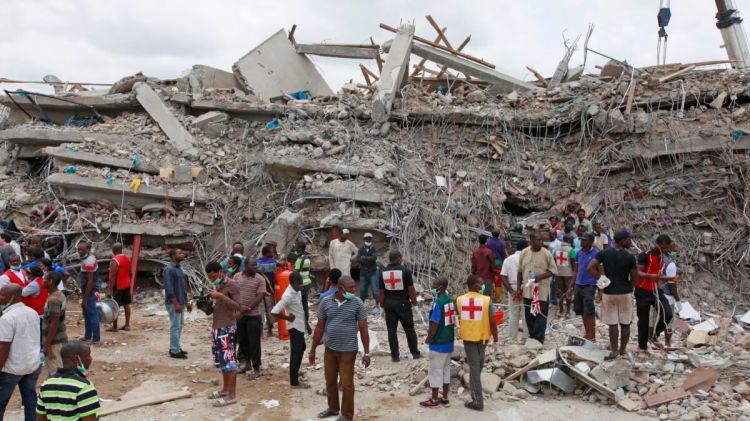 Several die in Nigeria building collapse