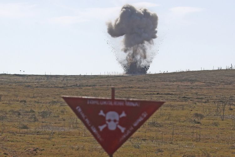 Mine fuze explosion in Azerbaijan's Jabrayil leaves one injured