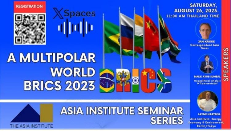 Multipolar World BRICS 2023 Seminar series hosted by Layne Hartsell