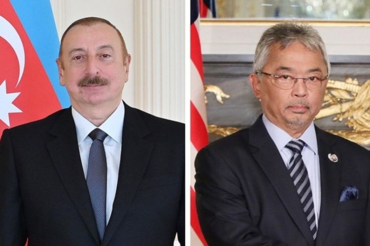 President Ilham Aliyev congratulates Supreme Head of State of Malaysia
