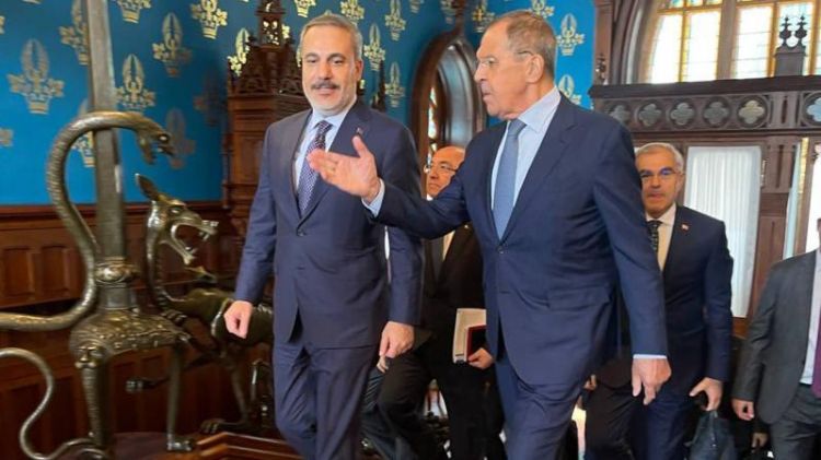 Hakan Fidanla Lavrov arasında görüş BAŞLADI