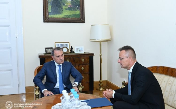 В Будапеште проходит встреча глав МИД Азербайджана и Венгрии