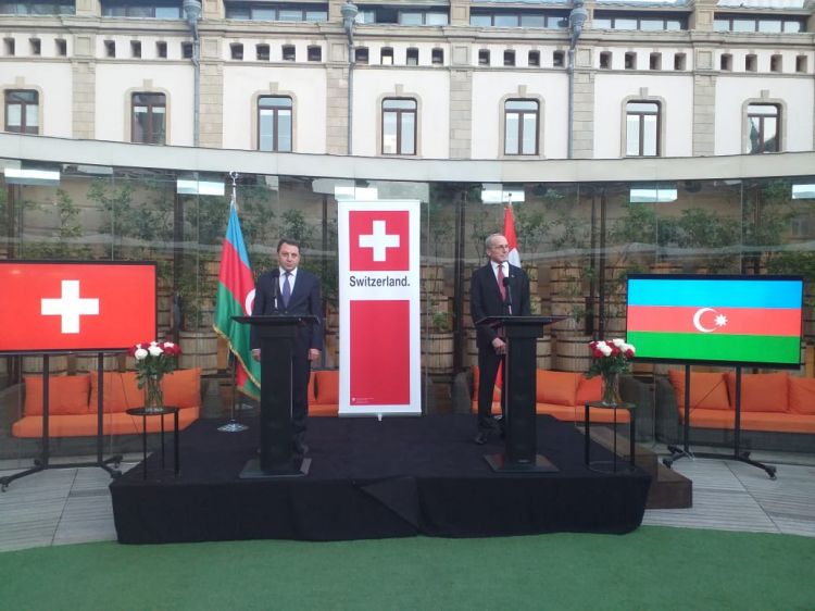 В Баку отметили Национальный праздник Швейцарии