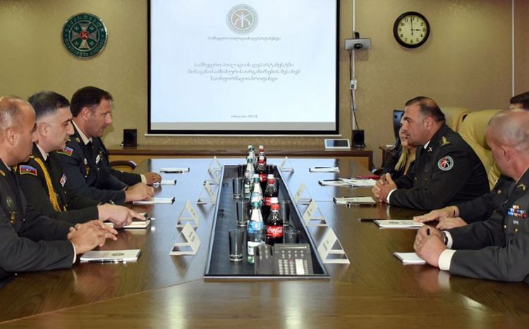 Группа представителей минобороны Азербайджана находится с визитом в Грузии