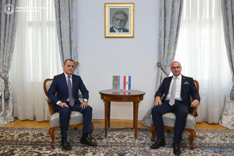 Azerbaijani Foreign Minister met with Croatian counterpart