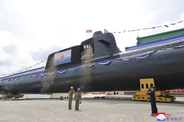 N. Korea claims it built 'nuclear attack submarine'