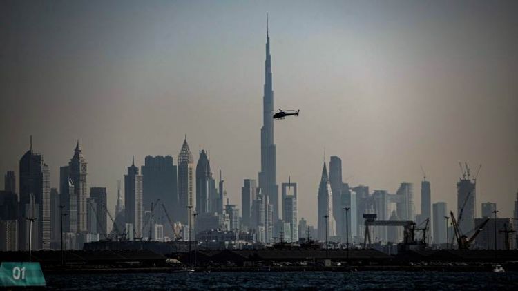 Helicopter crashes near coast of Dubai