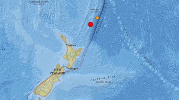 6.6-magnitude quake strikes near New Zealand